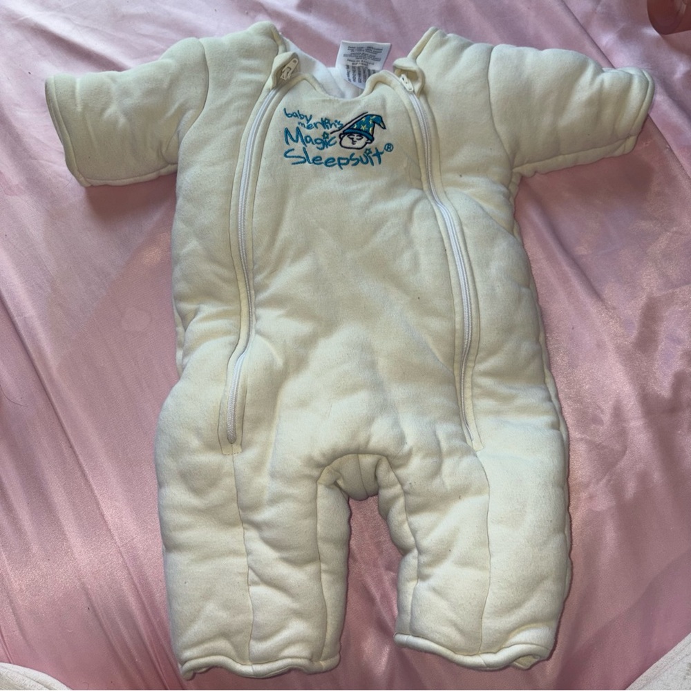 Magic Sleepsuit Cream Footie Pajamas
